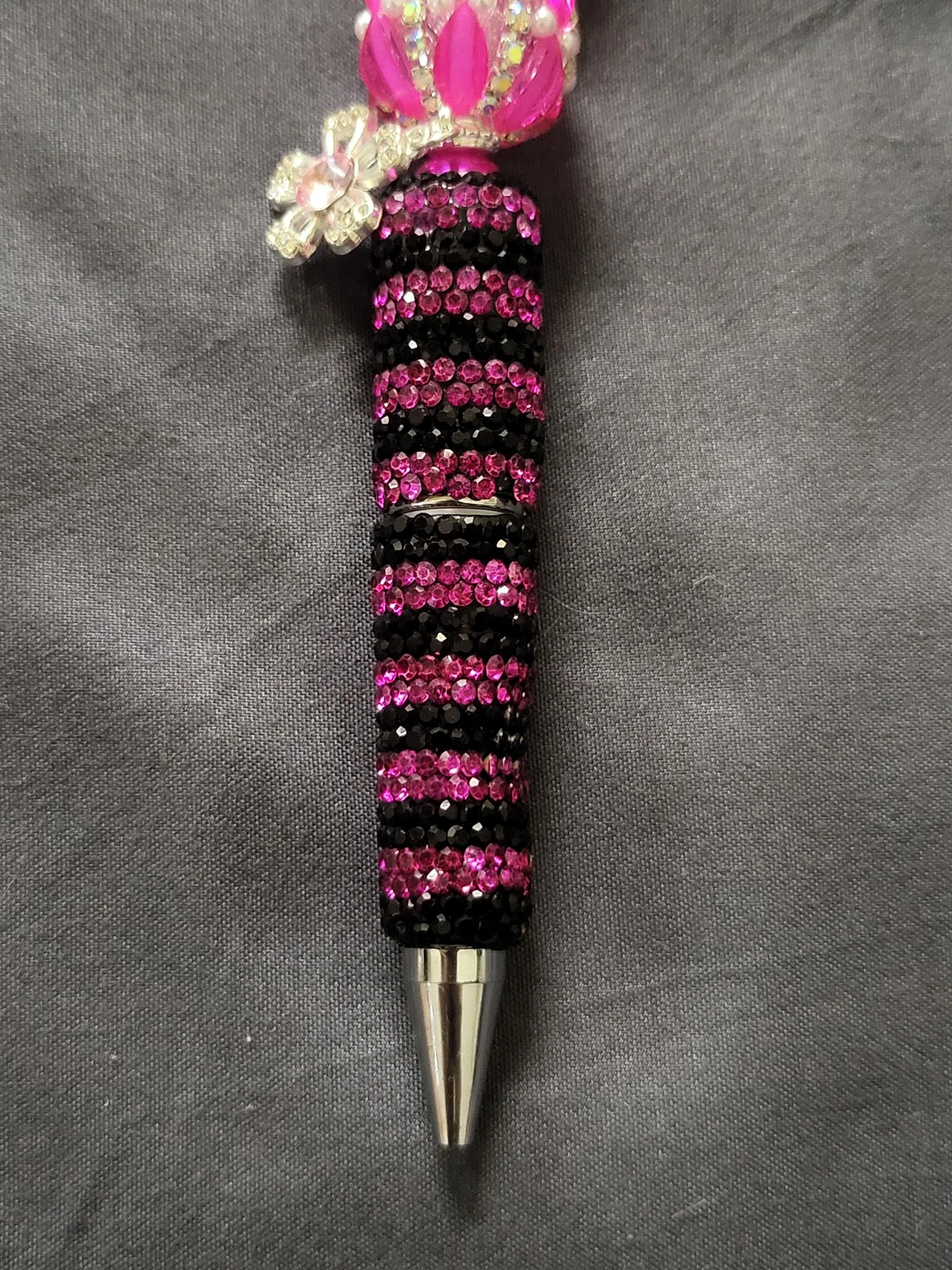 Caneta com strass brilhante – photo 3